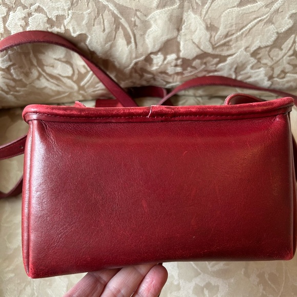 COACH Small Daypack Backpack Red 9960 - Picture 5 of 16